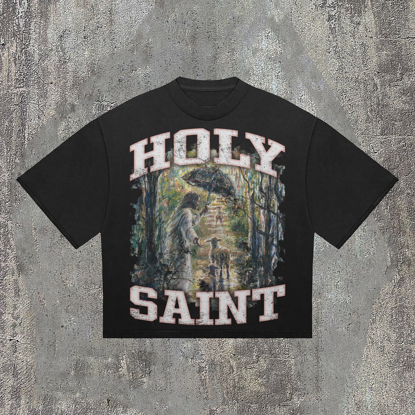 Holy Saint oversized tee🪽